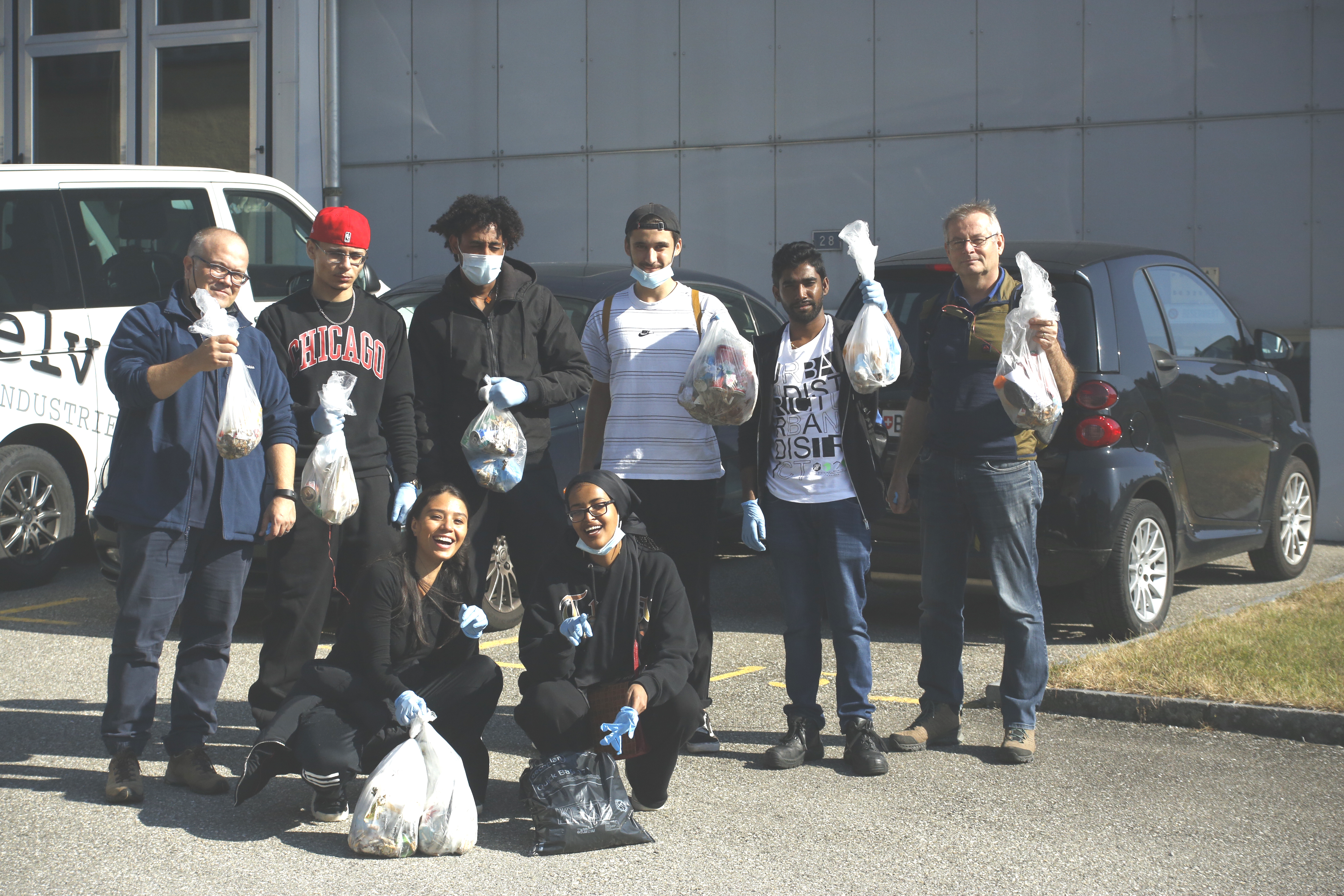 Netzwerk 18-25 am Clean-up Day 2021