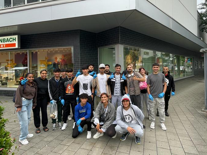 Netzwerk 18-25 am Clean-up Day