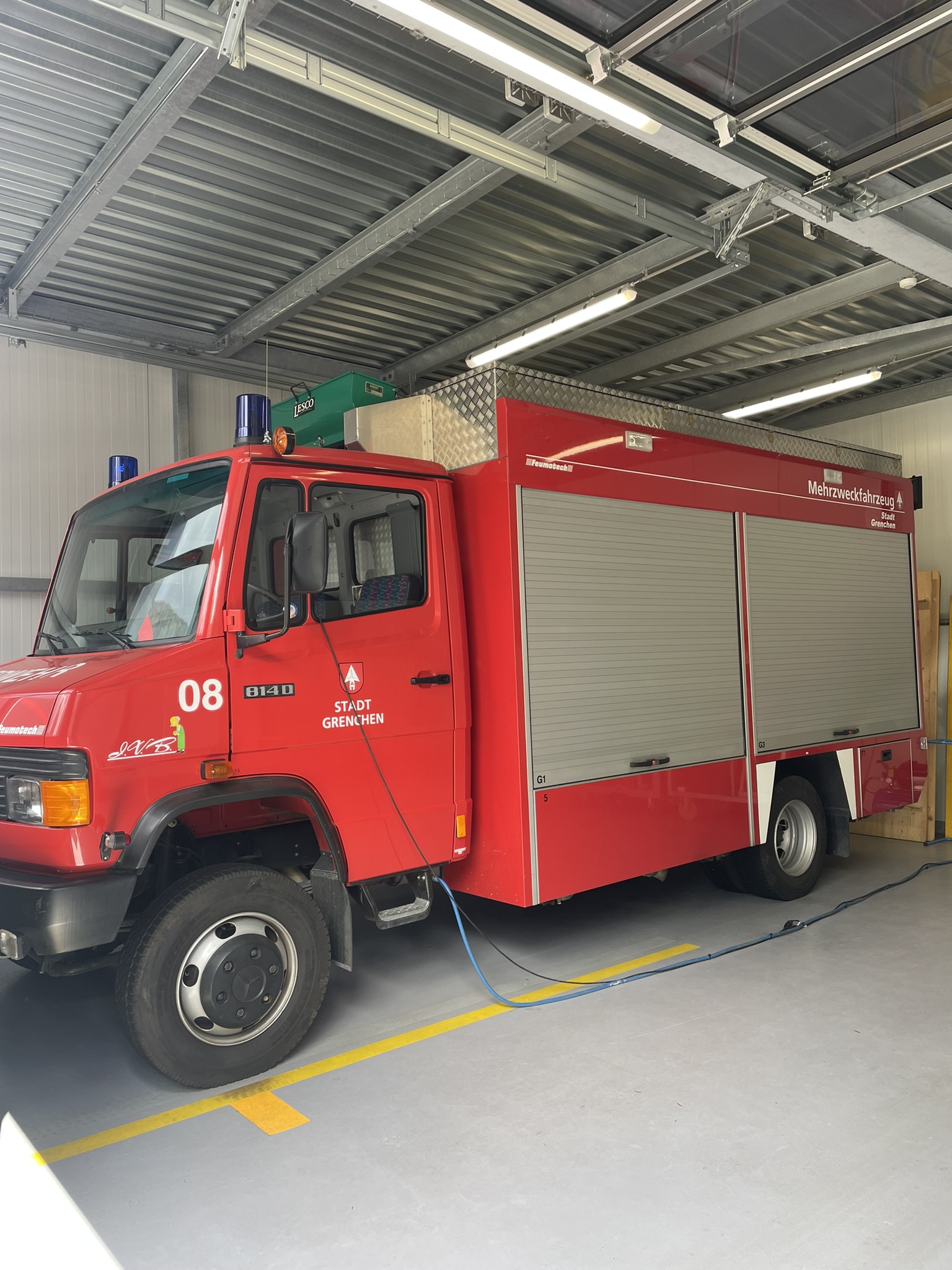 Feuerwehrübung Feuerwehr Grenchen