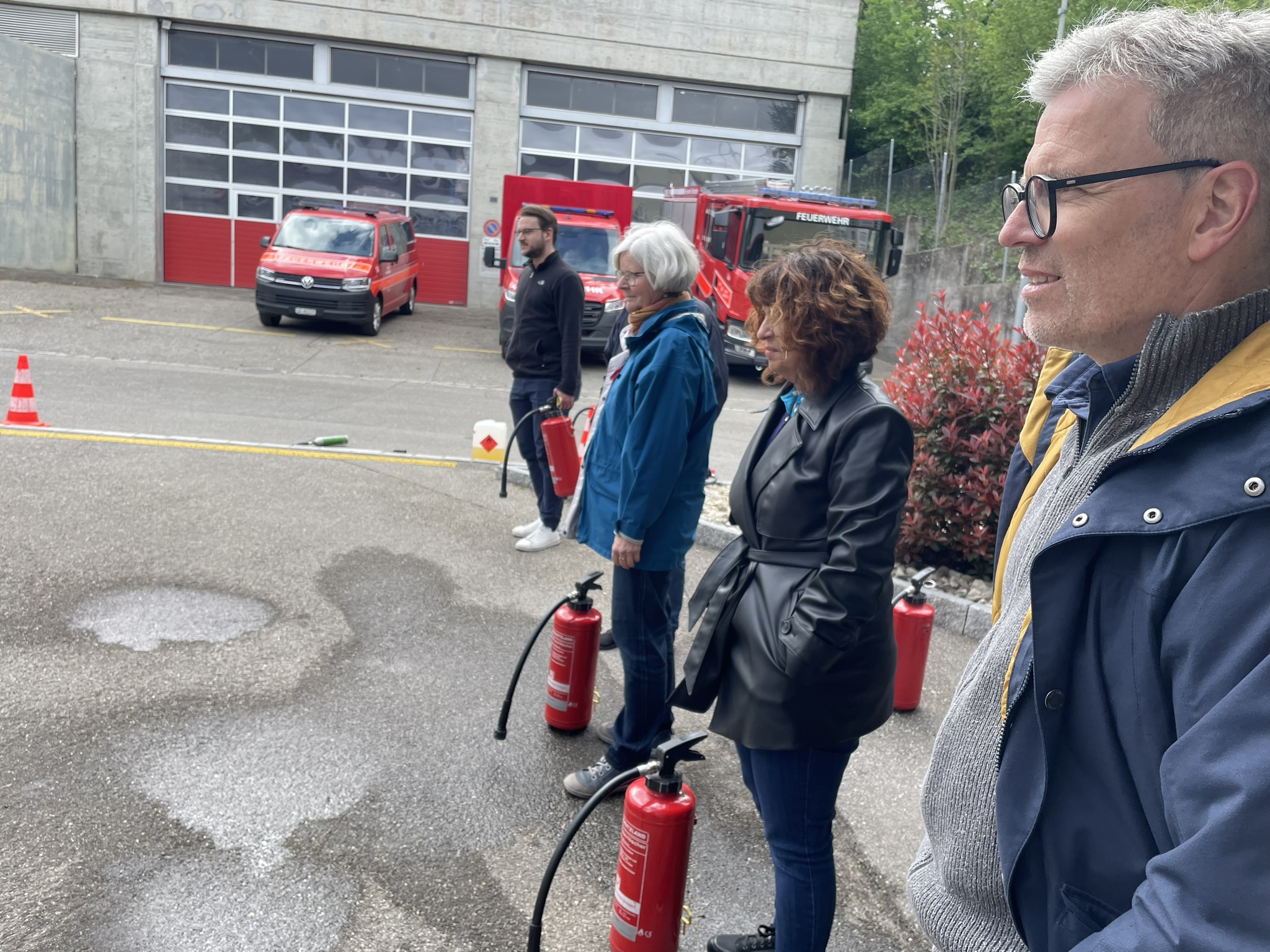 Feuerwehrübung Feuerwehr Grenchen
