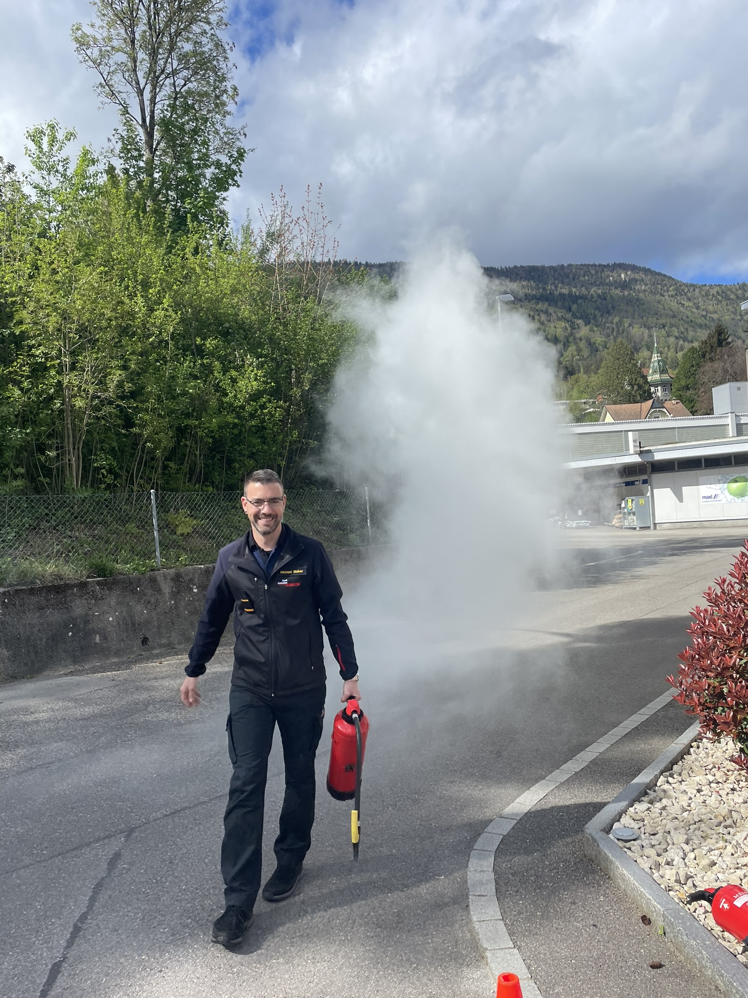 Feuerwehrübung Feuerwehr Grenchen