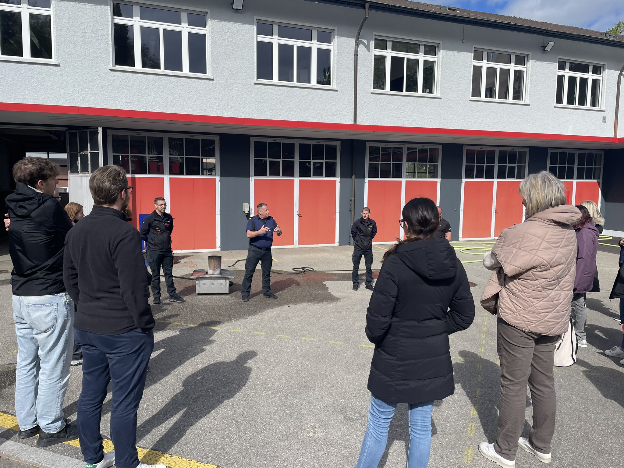 Feuerwehrübung Feuerwehr Grenchen