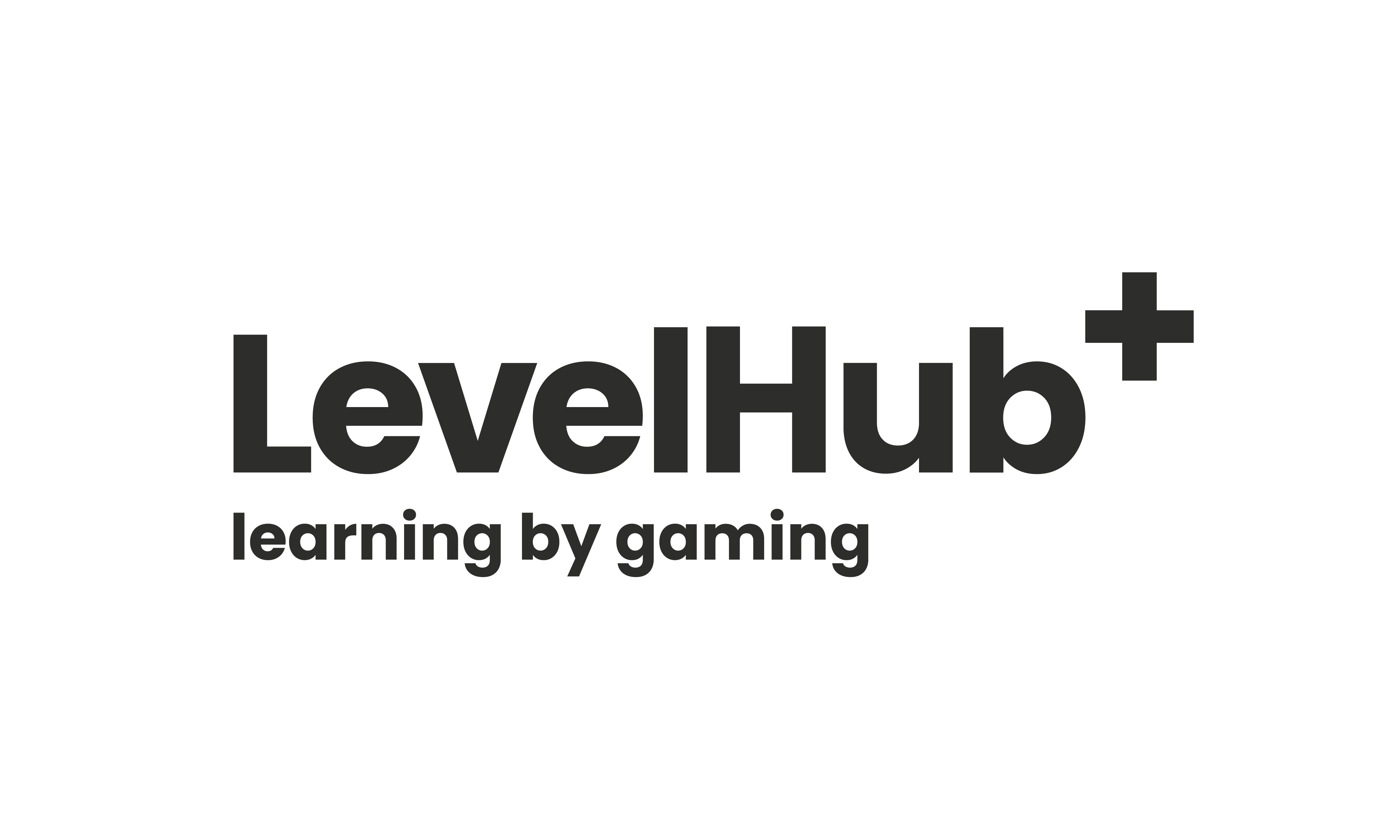 Logo LevelHub+ – learning by gaming